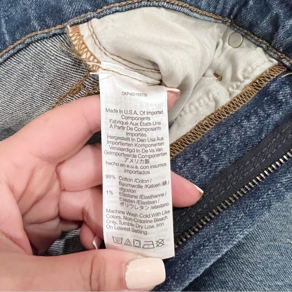 MADEWELL The Perfect Vintage Jean in Drayton Wash Size 27 - Picture 9 of 13